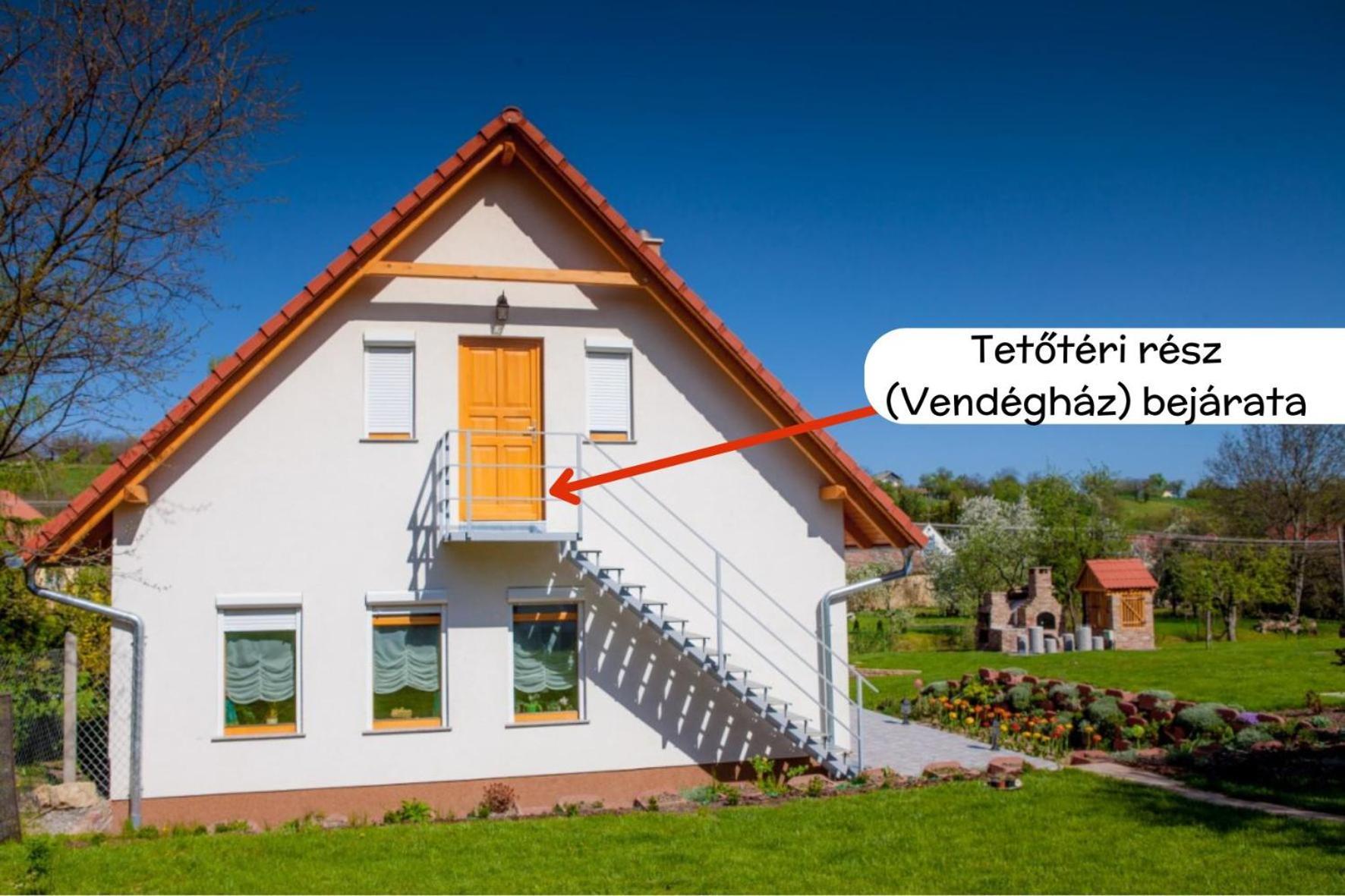 Rozmaring Vendégház Zengővárkony Esterno foto